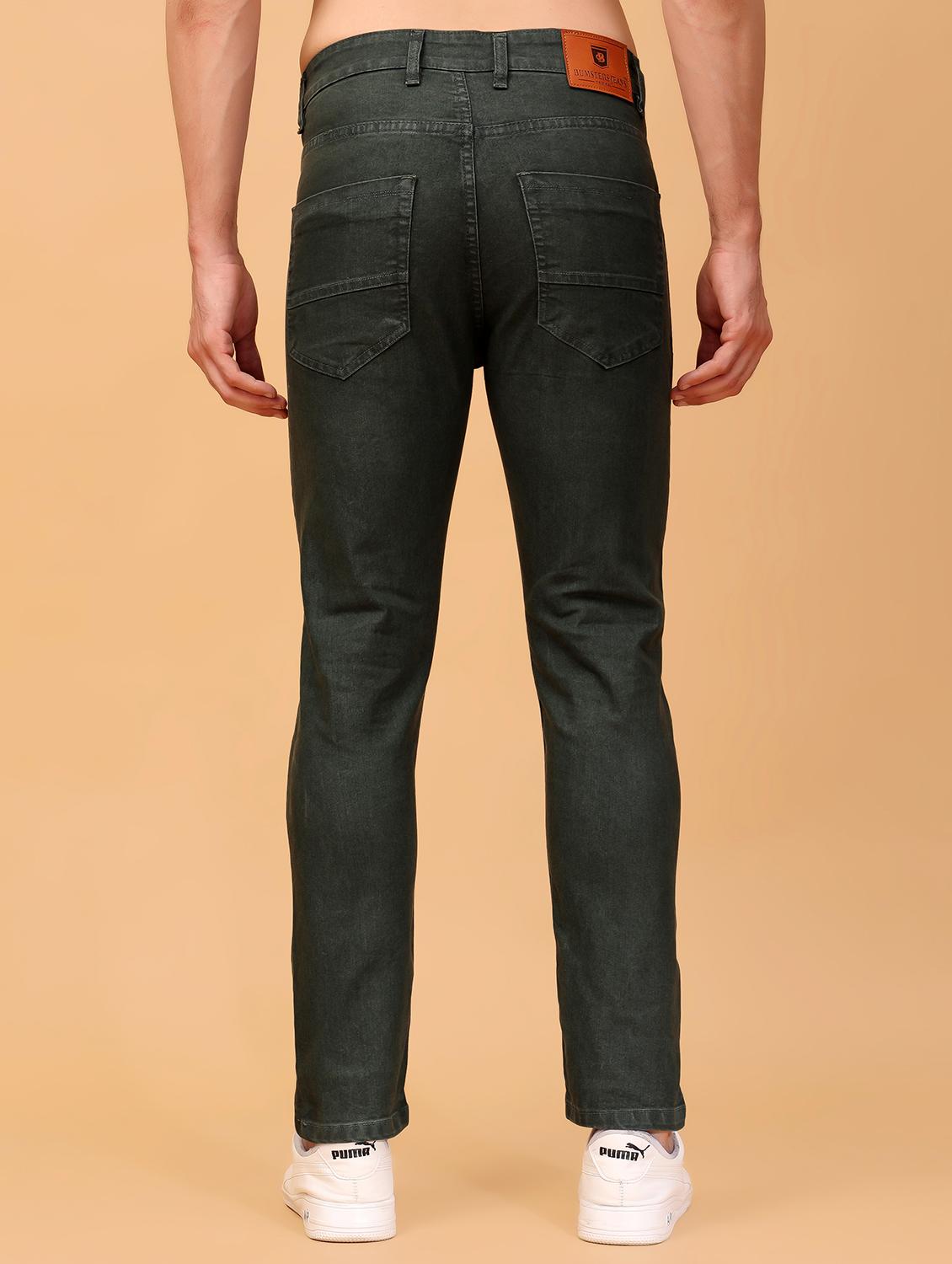 men mid rise plain denim jeans - 21471131 - Standard Image - 2