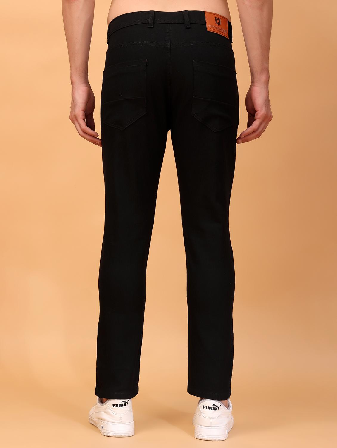 men mid rise plain denim jeans - 21471134 - Standard Image - 2