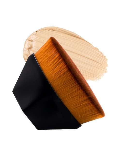 favon professional makeup brush with cap black