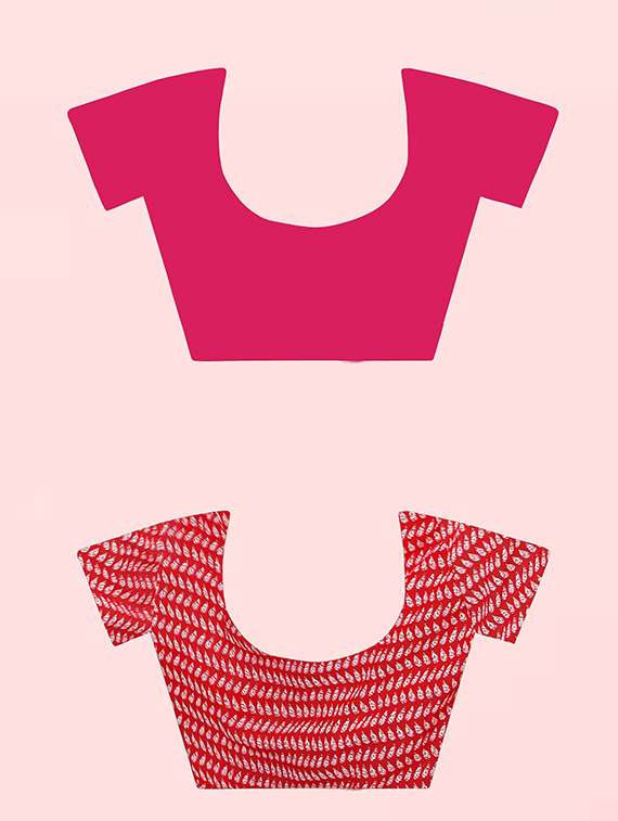 women pack of 2 casual wear combo sarees with blouse - 21473854 -  Standard Image - 2