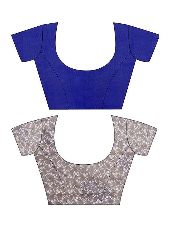 women pack of 2 casual wear combo sarees with blouse - 21473937 -  Standard Image - 2