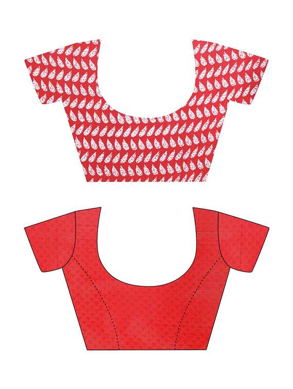 women pack of 2 casual wear sarees with blouse - 21474161 -  Standard Image - 2