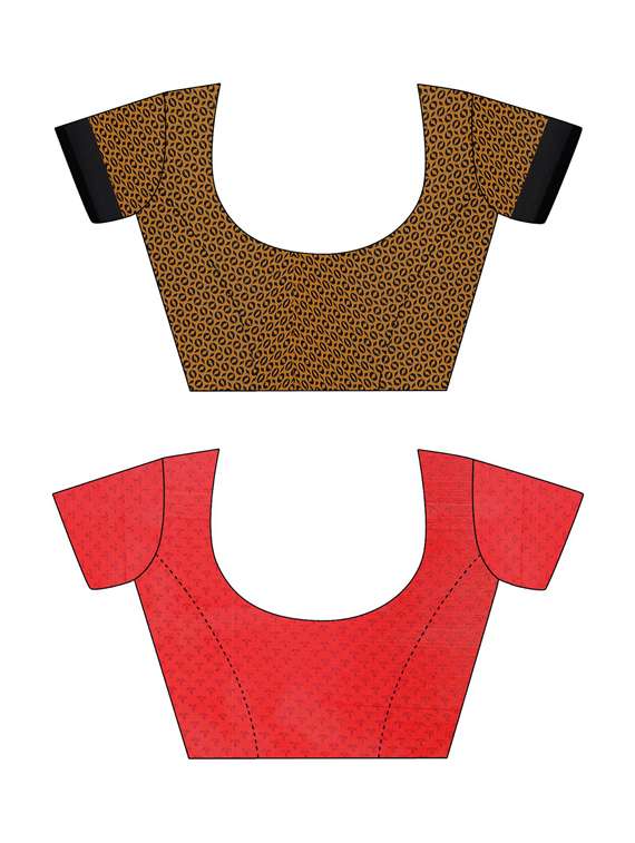 women pack of 2 casual wear sarees with blouse - 21474245 -  Standard Image - 2