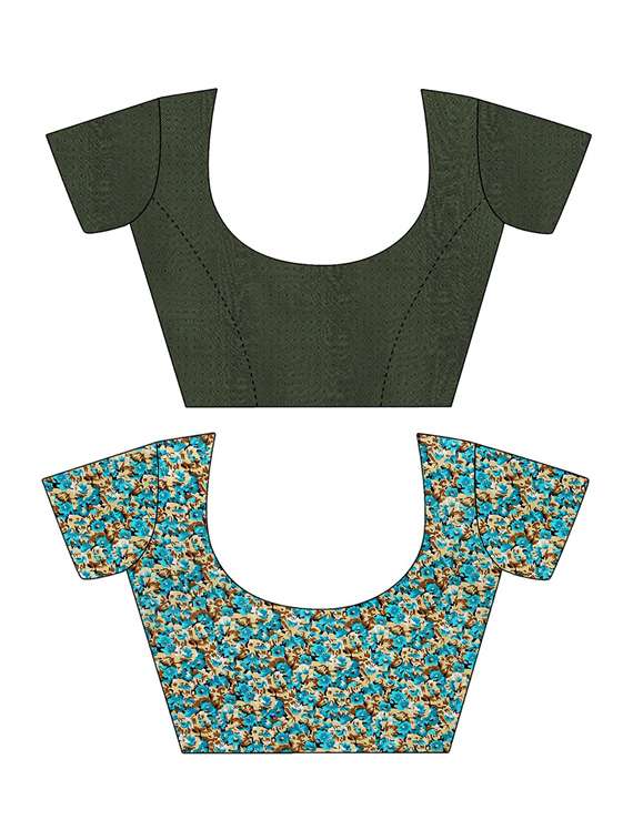 women pack of 2 casual wear combo sarees with blouse - 21474671 -  Standard Image - 2