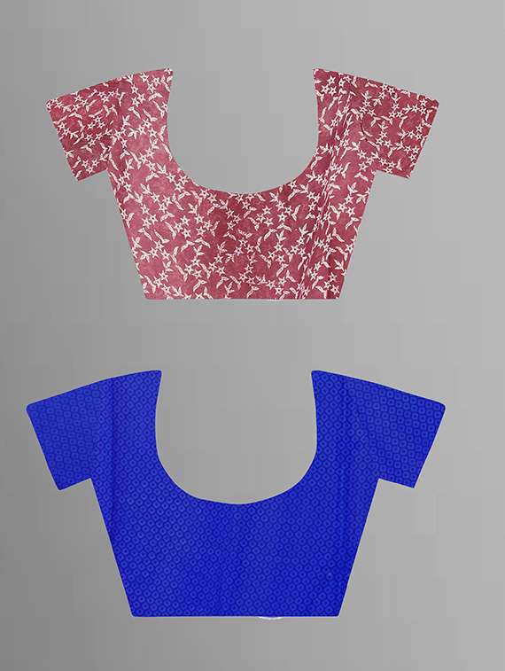 women pack of 2 casual wear combo sarees with blouse - 21474766 -  Standard Image - 2