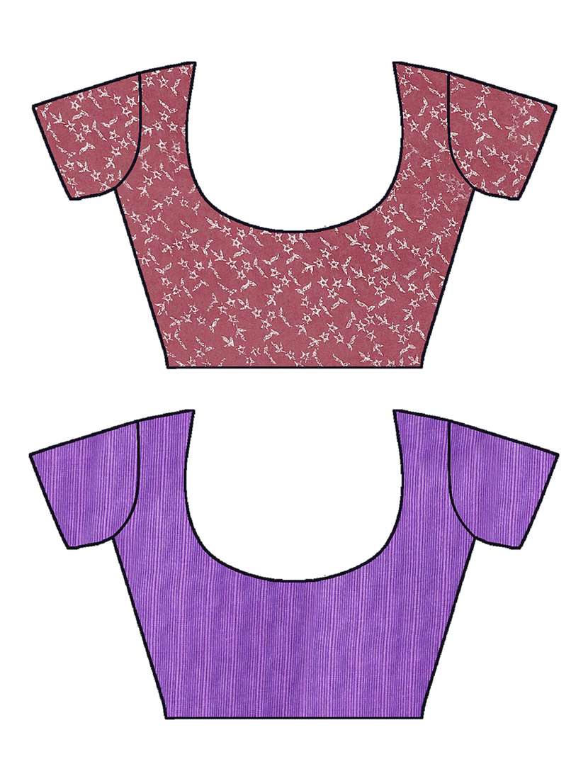 women pack of 2 casual wear combo sarees with blouse - 21475439 -  Standard Image - 2