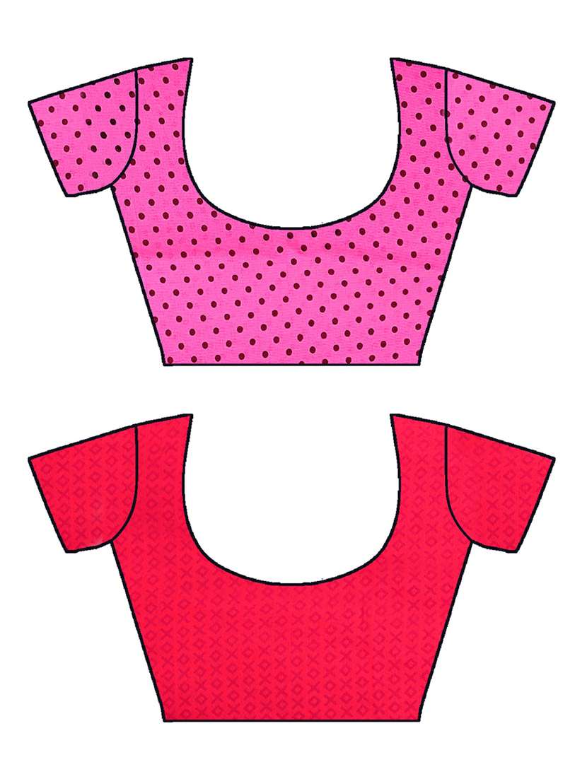 women pack of 2 casual wear sarees with blouse - 21475449 -  Standard Image - 2