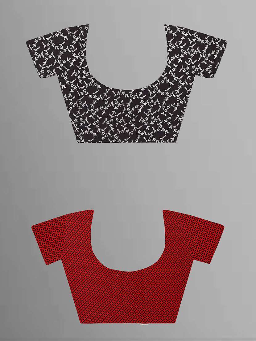 women pack of 2 casual wear combo sarees with blouse - 21475502 -  Standard Image - 2