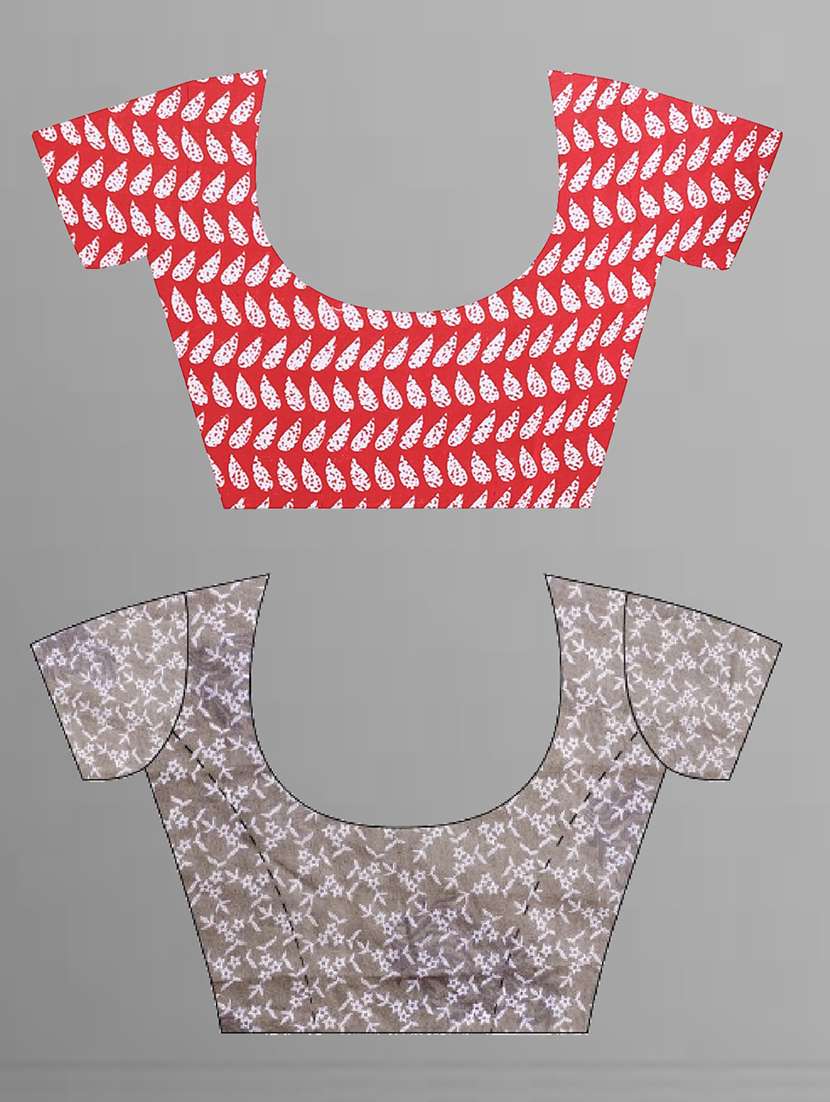 women pack of 2 casual wear combo sarees with blouse - 21475595 -  Standard Image - 2