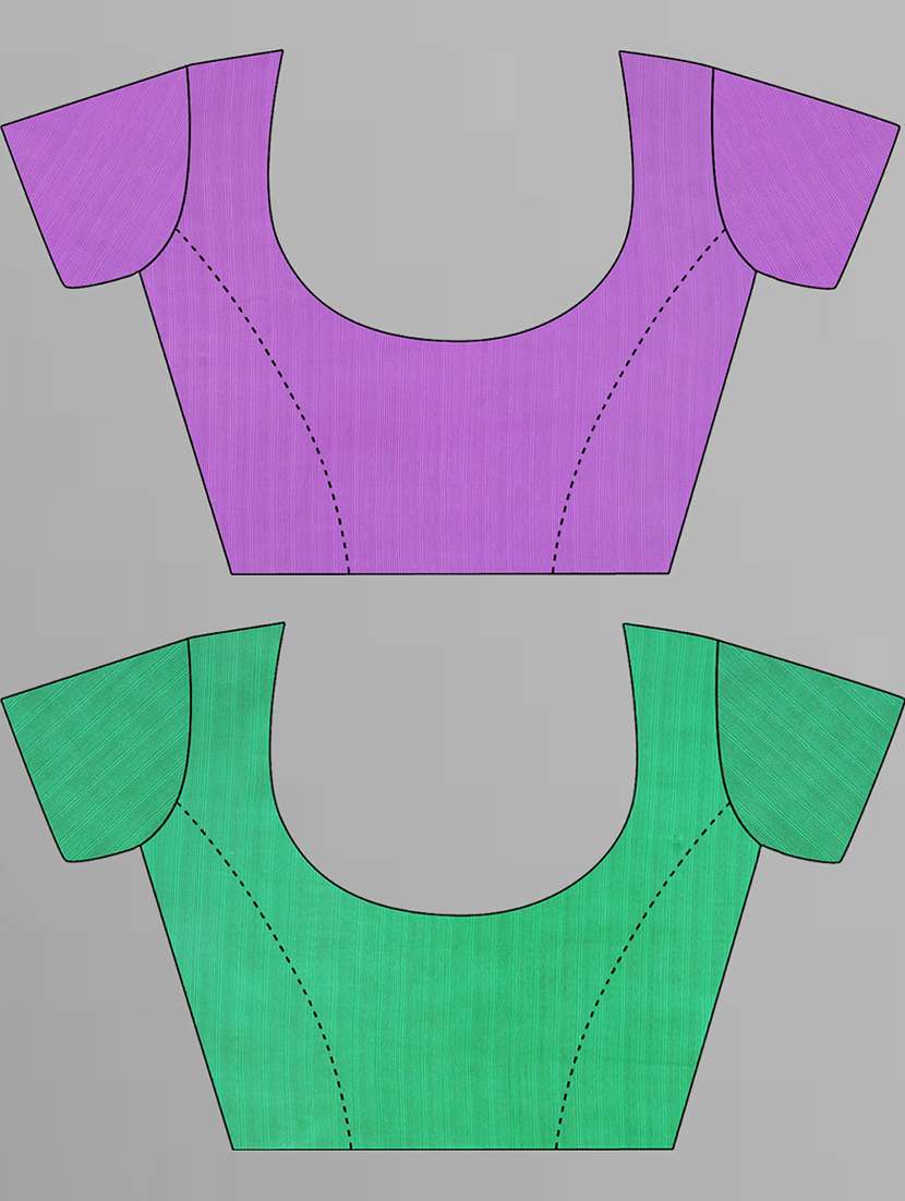 women pack of 2 casual wear combo sarees with blouse - 21475949 -  Standard Image - 2