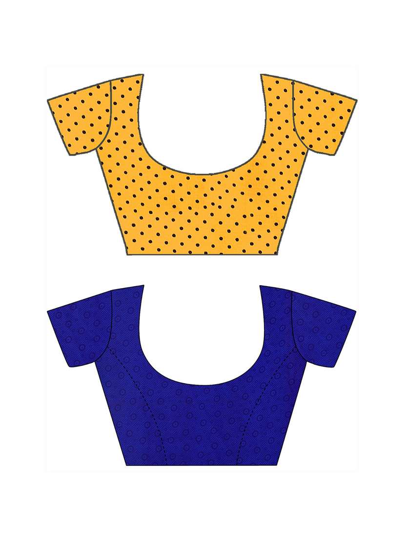 women pack of 2 printed casual wear saree with blouse - 21476009 -  Standard Image - 2