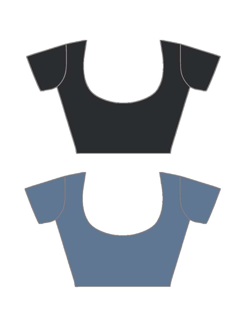 women pack of 2 printed casual wear saree with blouse - 21476017 -  Standard Image - 2