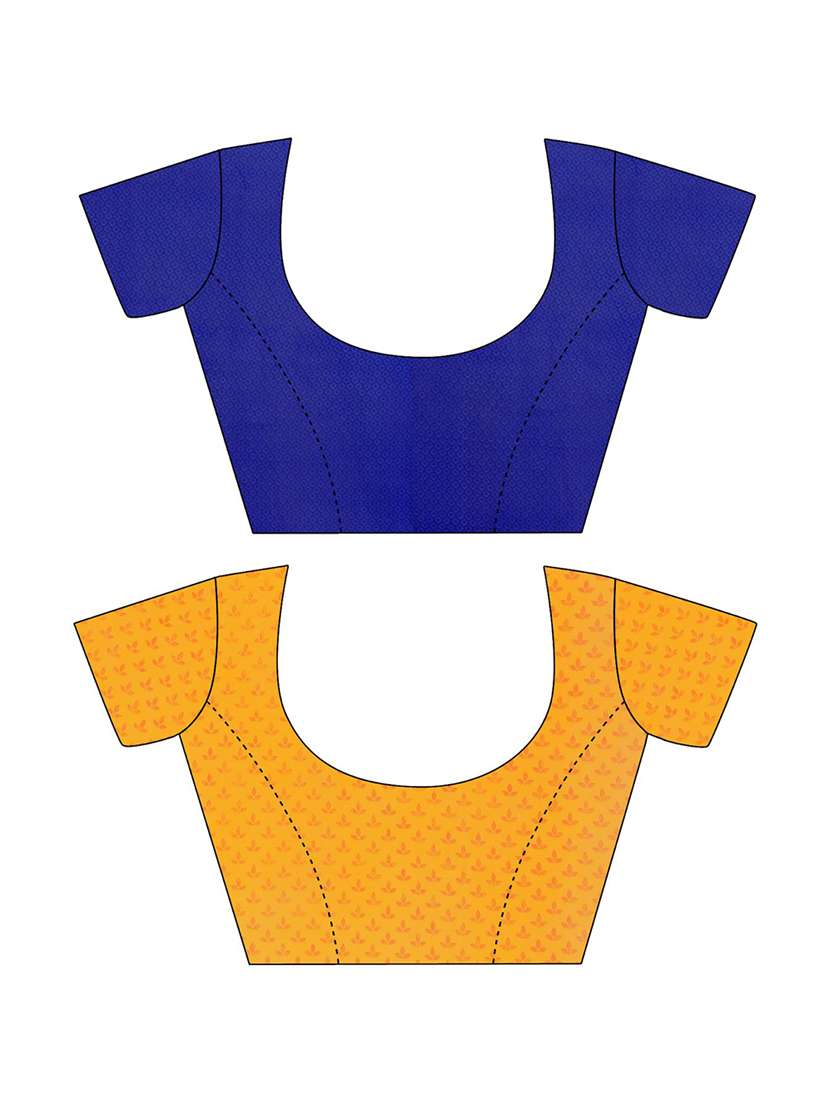 women pack of 2 casual wear sarees with blouse - 21476153 -  Standard Image - 2