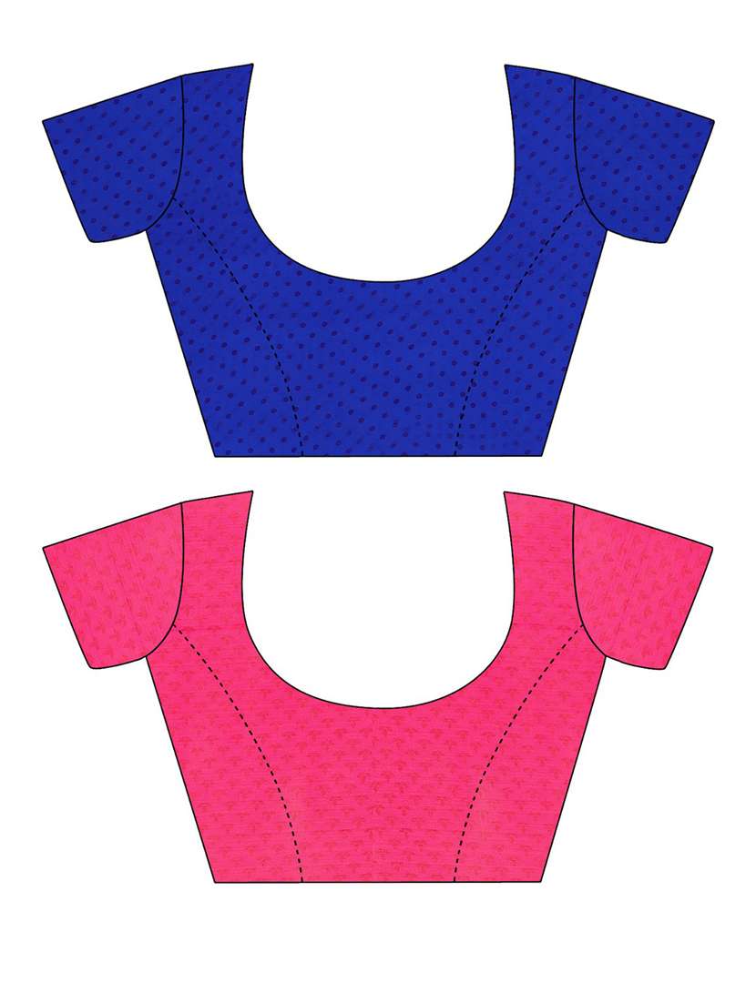 women pack of 2 casual wear combo sarees with blouse - 21476423 -  Standard Image - 2