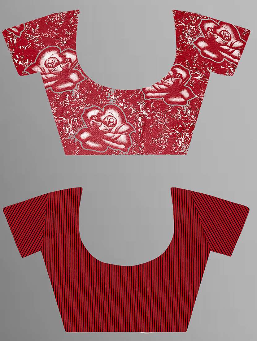 women pack of 2 casual wear combo sarees with blouse - 21476444 -  Standard Image - 2