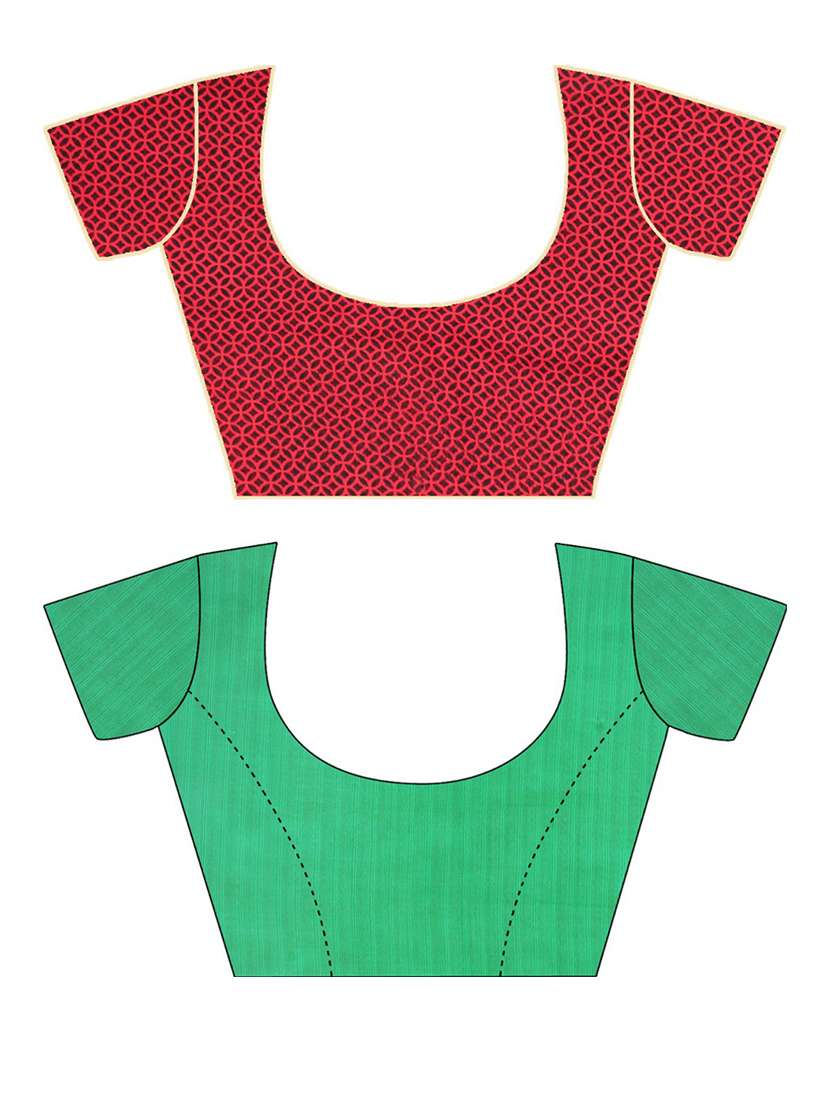 women pack of 2 casual wear combo sarees with blouse - 21476539 -  Standard Image - 2