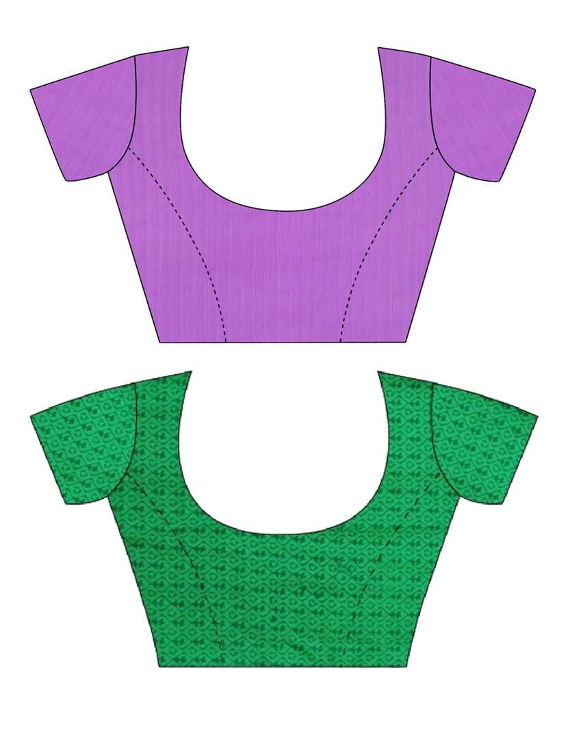 women pack of 2 casual wear sarees with blouse - 21476707 -  Standard Image - 2