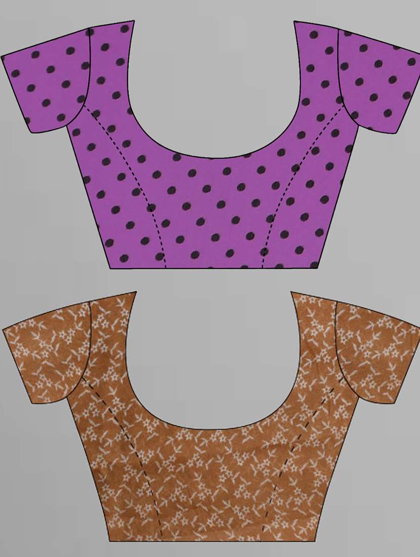 women pack of 2 casual wear combo sarees with blouse - 21476723 -  Standard Image - 2