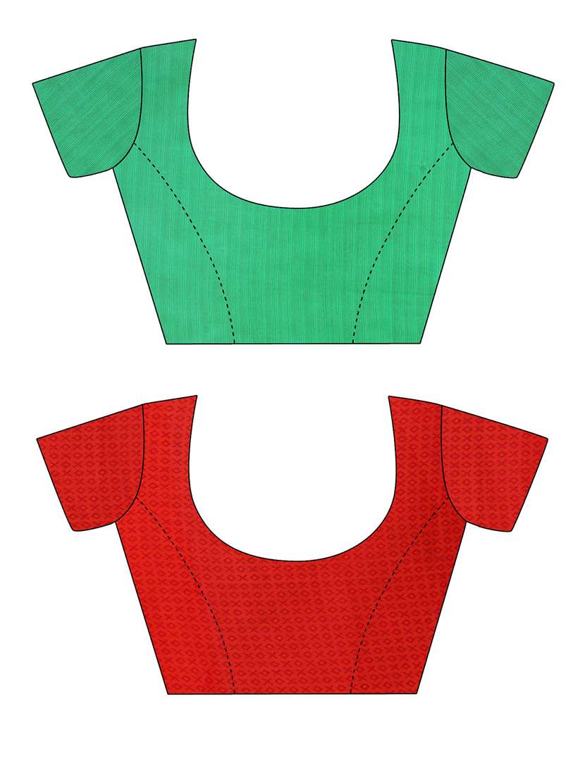 women pack of 2 casual wear combo sarees with blouse - 21476741 -  Standard Image - 2