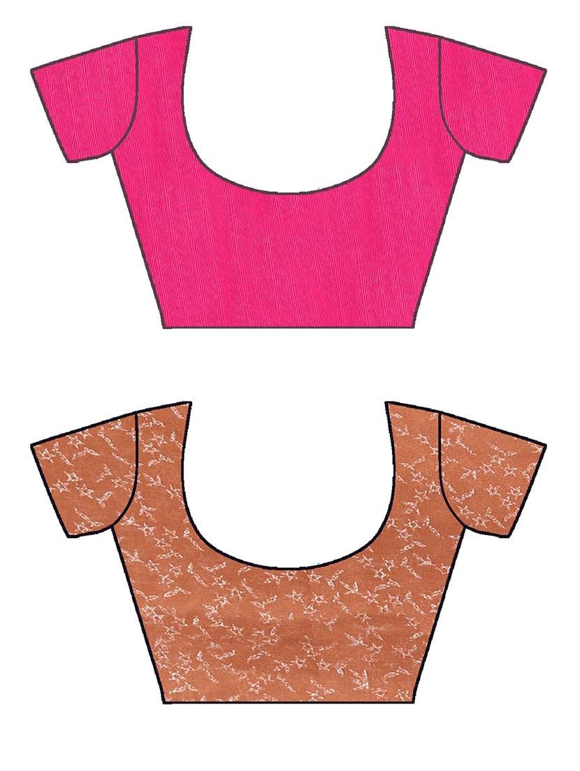 women pack of 2 casual wear combo sarees with blouse - 21476785 -  Standard Image - 2