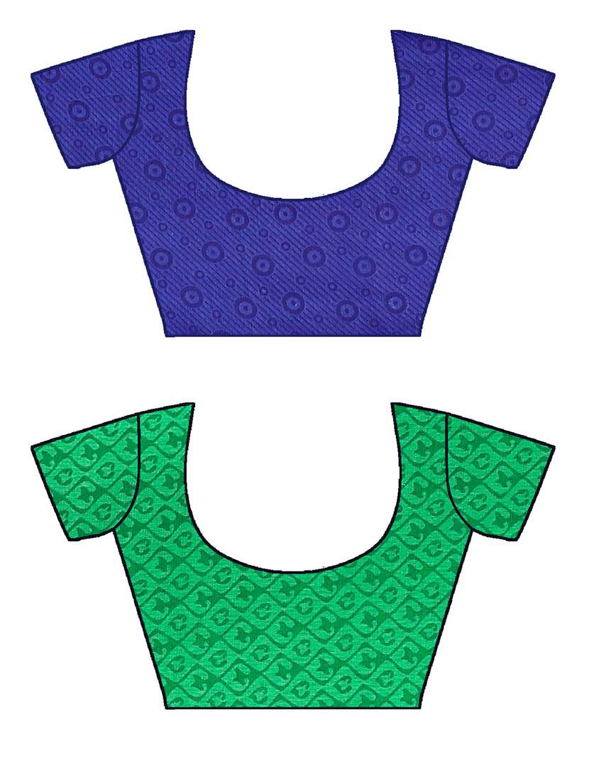 women pack of 2 casual wear combo sarees with blouse - 21476816 -  Standard Image - 2