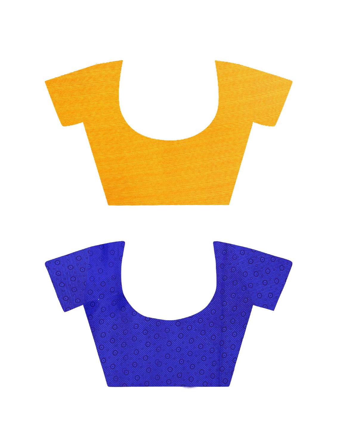 women pack of 2 casual wear combo sarees with blouse - 21477157 -  Standard Image - 2