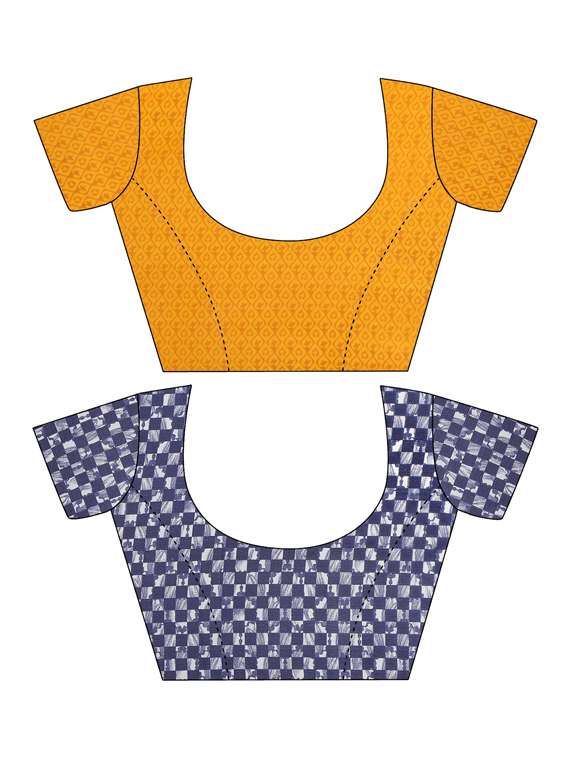 women pack of 2 casual wear combo sarees with blouse - 21477293 -  Standard Image - 2