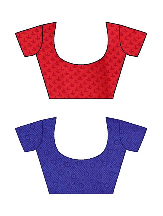 women pack of 2 casual wear combo sarees with blouse - 21477297 -  Standard Image - 2