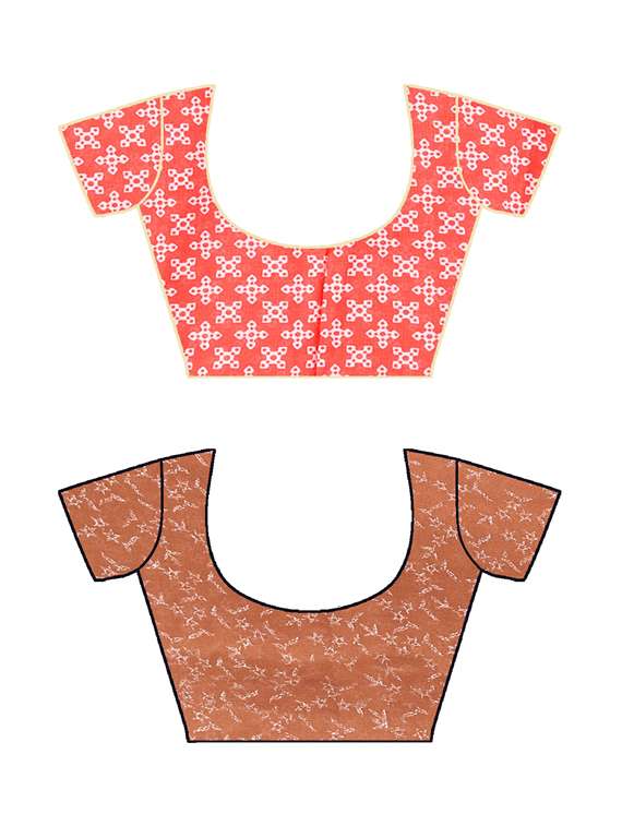 women pack of 2 casual wear combo sarees with blouse - 21477322 -  Standard Image - 2