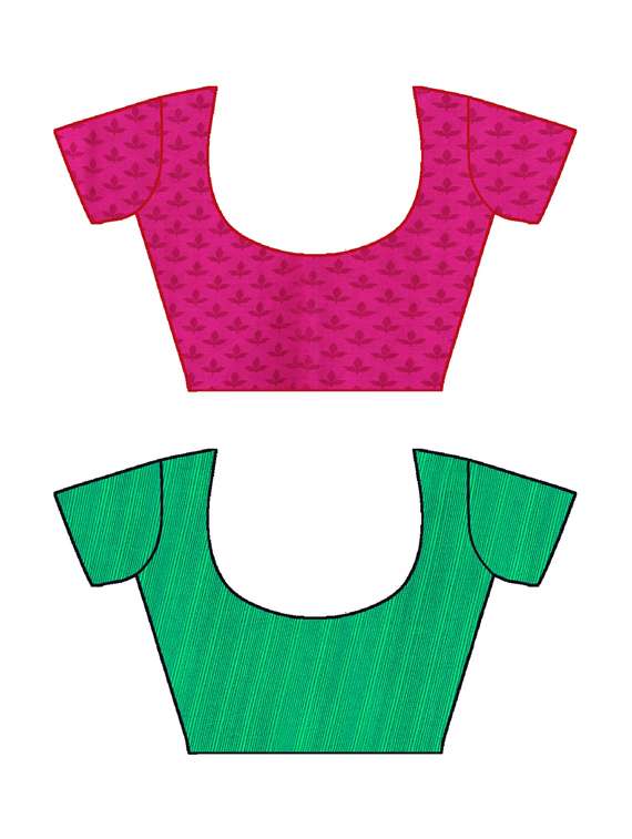 women pack of 2 casual wear combo sarees with blouse - 21477355 -  Standard Image - 2