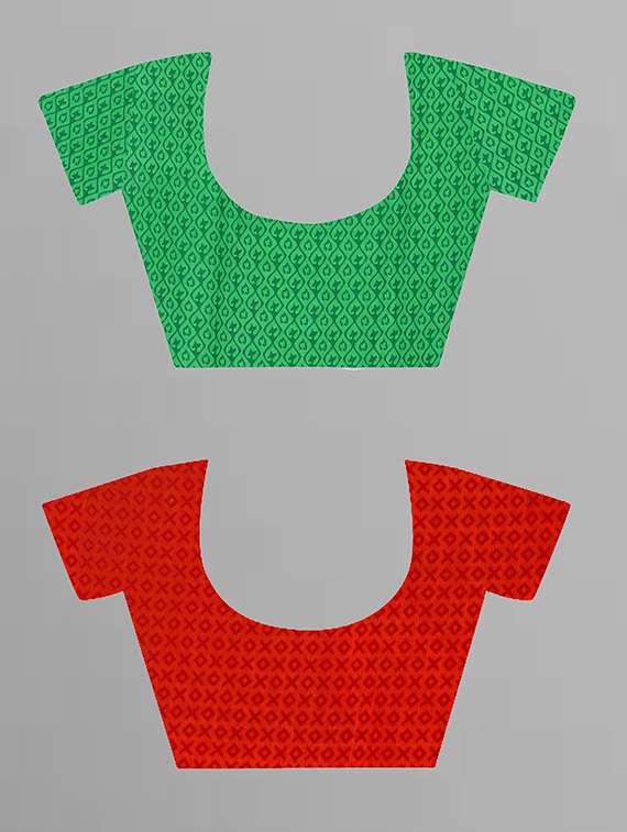 women pack of 2 casual wear combo sarees with blouse - 21477364 -  Standard Image - 2