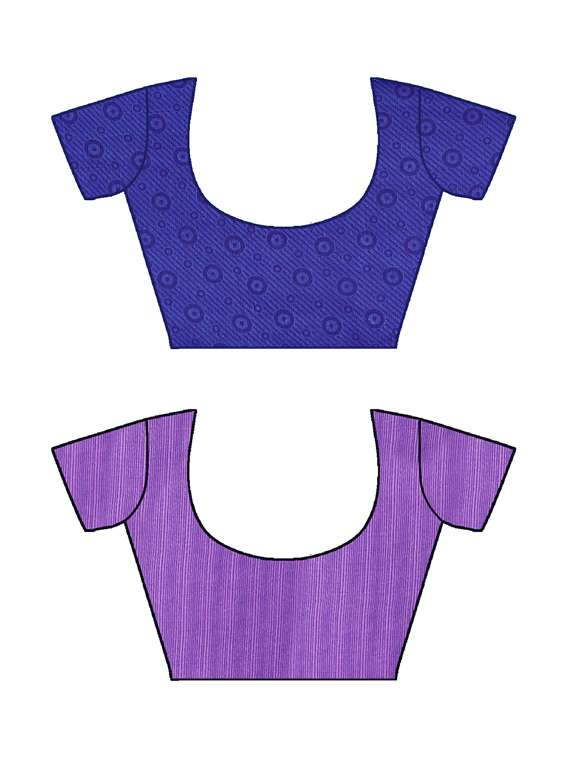 women pack of 2 casual wear combo sarees with blouse - 21477381 -  Standard Image - 2