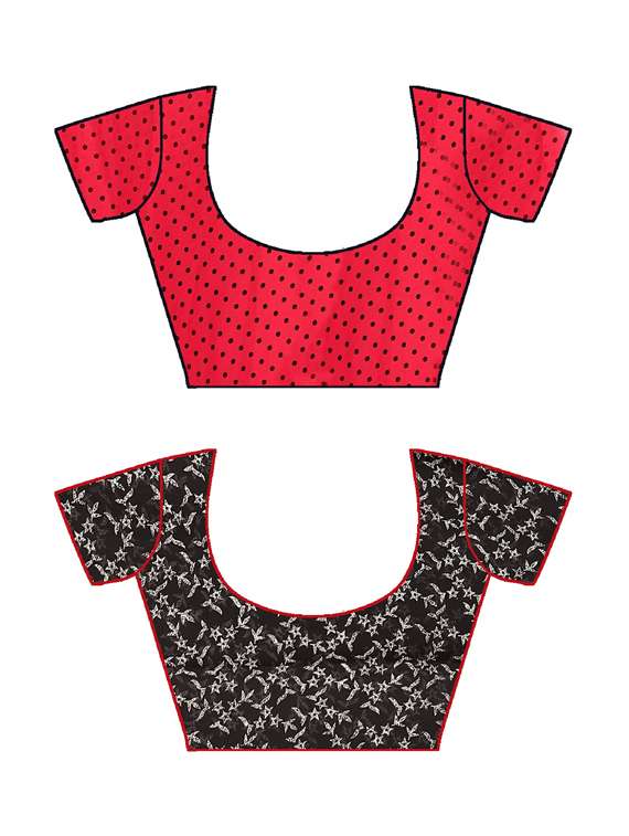 women pack of 2 casual wear combo sarees with blouse - 21477463 -  Standard Image - 2