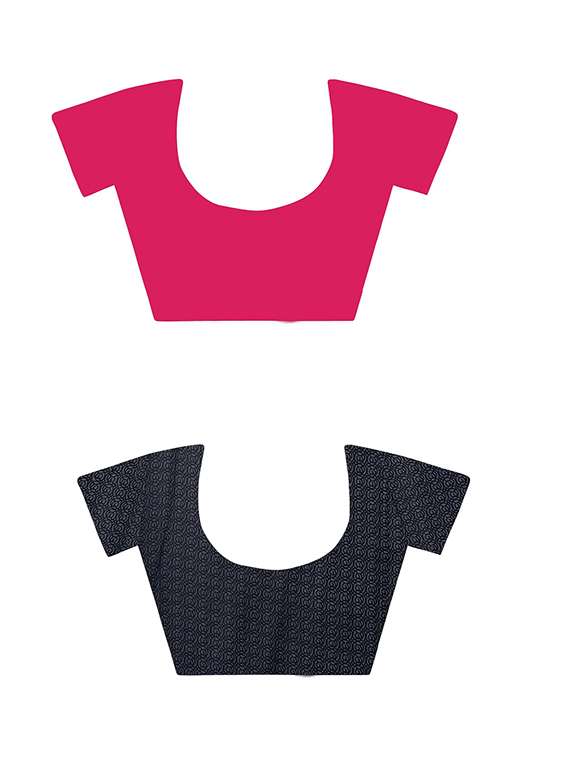 women pack of 2 casual wear combo sarees with blouse - 21477658 -  Standard Image - 2