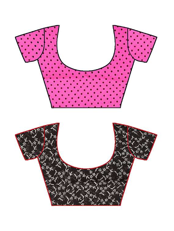 women pack of 2 casual wear combo sarees with blouse - 21477763 -  Standard Image - 2