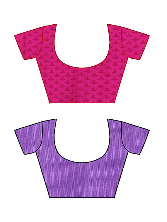 women pack of 2 casual wear combo sarees with blouse - 21477891 -  Standard Image - 2