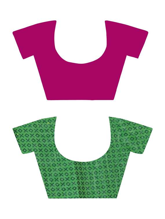 women pack of 2 casual wear combo sarees with blouse - 21478068 -  Standard Image - 2