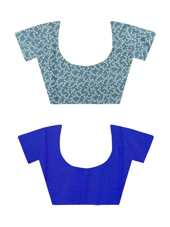 women pack of 2 casual wear combo sarees with blouse - 21478070 -  Standard Image - 2