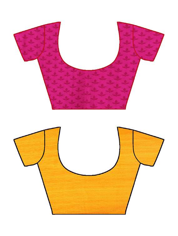 women pack of 2 casual wear combo sarees with blouse - 21478072 -  Standard Image - 2