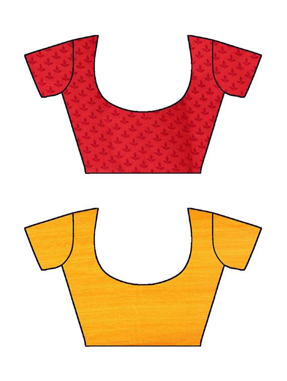 women pack of 2 casual wear combo sarees with blouse - 21478078 -  Standard Image - 2