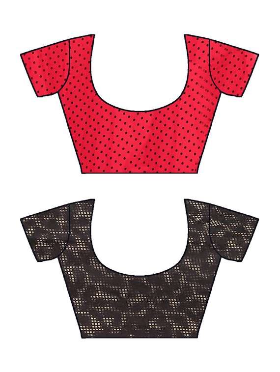 women pack of 2 casual wear combo sarees with blouse - 21478092 -  Standard Image - 2