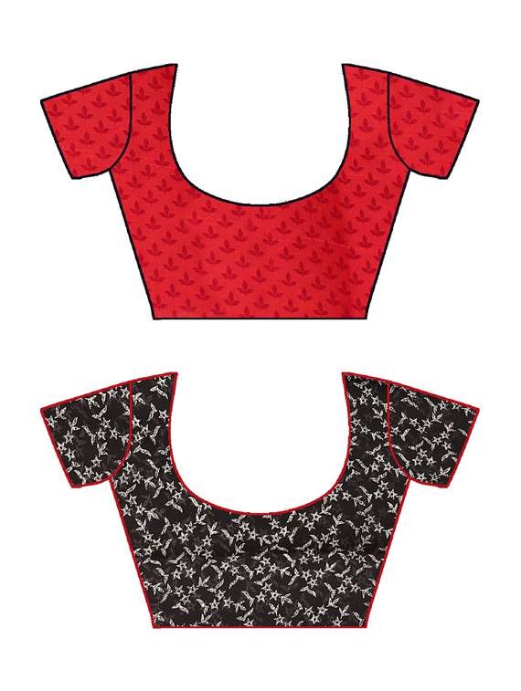women pack of 2 casual wear combo sarees with blouse - 21478137 -  Standard Image - 2