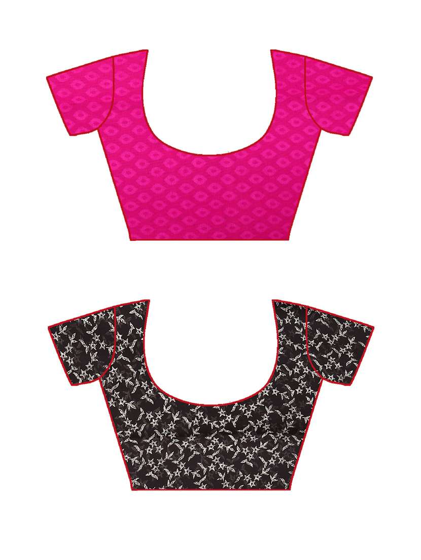 women pack of 2 casual wear combo sarees with blouse - 21478237 -  Standard Image - 2