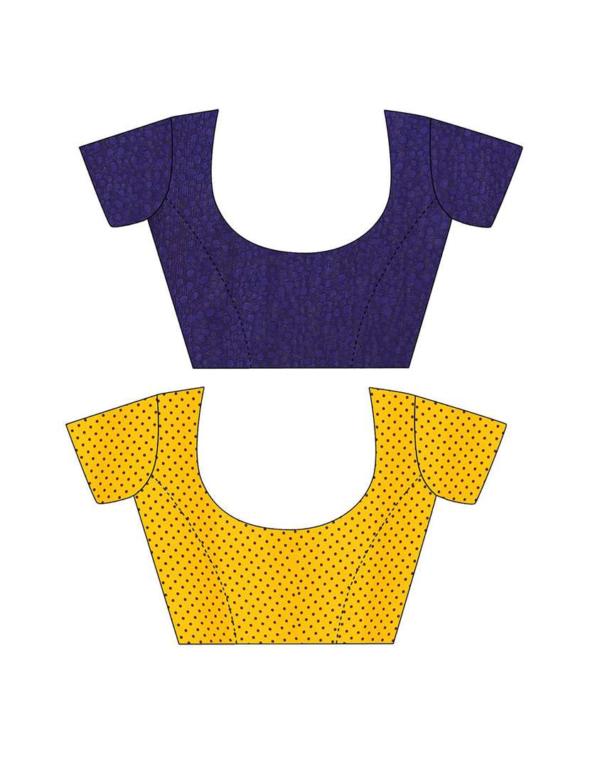 women pack of 2 casual wear combo sarees with blouse - 21478400 -  Standard Image - 2