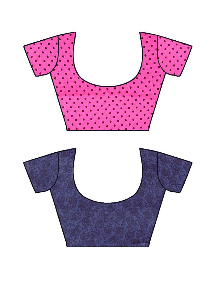 women pack of 2 casual wear combo sarees with blouse - 21478551 -  Standard Image - 2