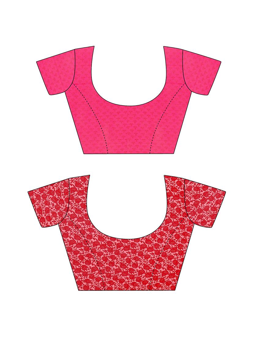 women pack of 2 casual wear combo sarees with blouse - 21478948 - Standard Image - 2