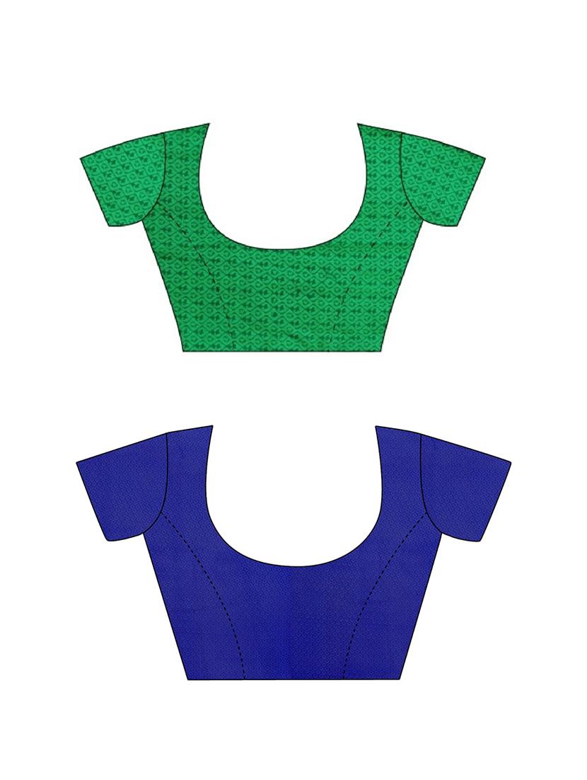 women pack of 2 casual wear combo sarees with blouse - 21479016 - Standard Image - 2