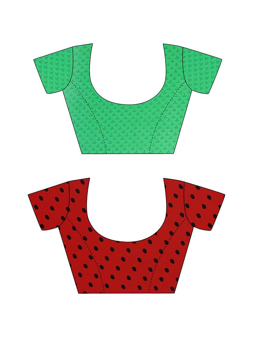 women pack of 2 casual wear sarees with blouse - 21479048 -  Standard Image - 2