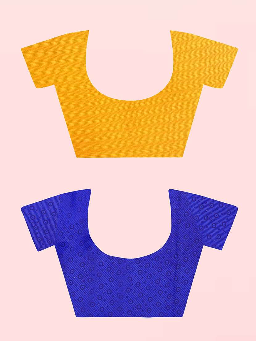 women pack of 2 casual wear sarees with blouse - 21479193 -  Standard Image - 2