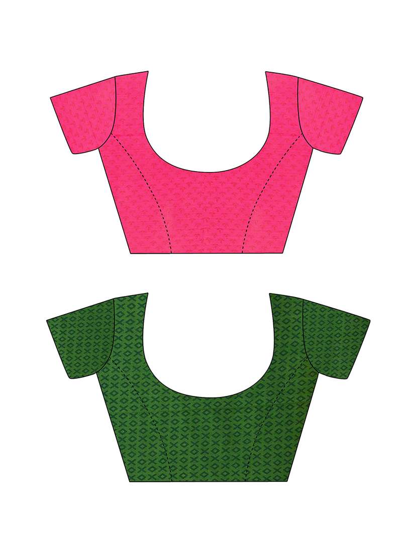 women pack of 2 casual wear combo sarees with blouse - 21479218 -  Standard Image - 2